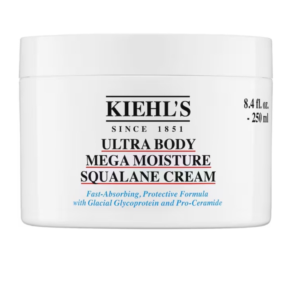Kiehl's Ultra Body Mega Moisture Squalane Cream For Women 250ml